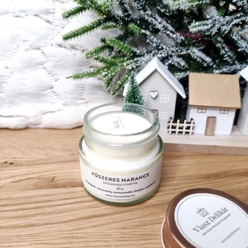 Fűszeres narancs illatgyertya