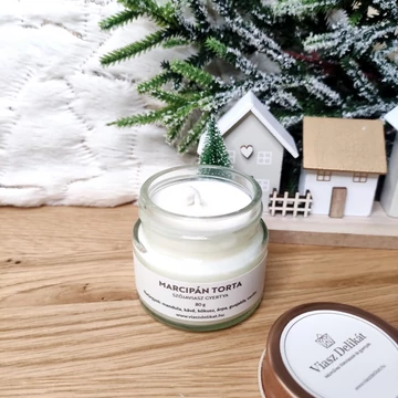 Marcipán torta illatgyertya