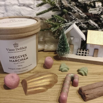 Meggyes marcipán illatviasz - 100 g