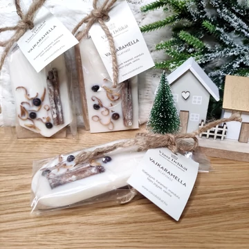 Vajkaramella üdvözlőkártya