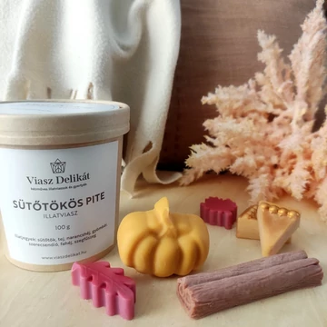 A kép csak illusztráció. A dekorációs elemek nem tartozékai az illatviasznak.