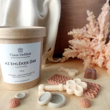 A kép csak illusztráció. A dekorációs elemek nem tartozékai az illatviasznak.